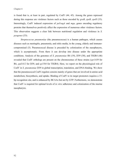 Gene regulation in Streptococcus pneumoniae - RePub - Erasmus ...