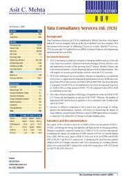 Tata Consultancy Services Ltd. (TCS) - The Smart Investor