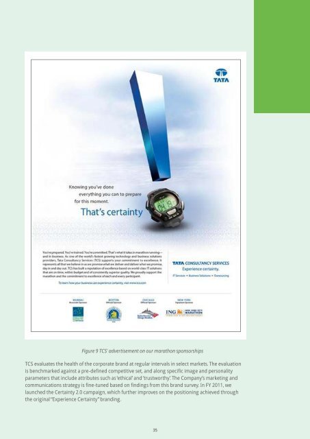 TCS Corporate Sustainability Report 2010-11 - Tata Consultancy ...