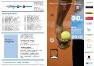 7. Juli - Badischer Tennisverband