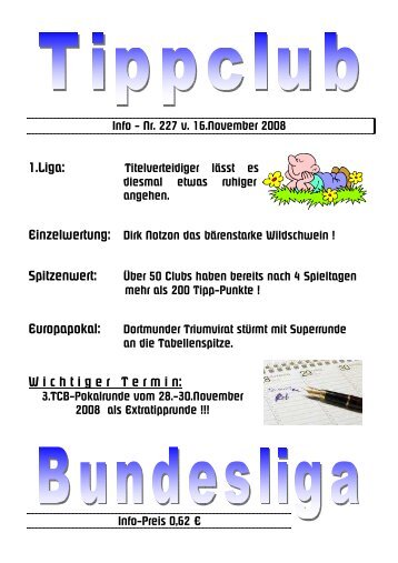 Info-Nr.227, Druck - TC Bundesliga