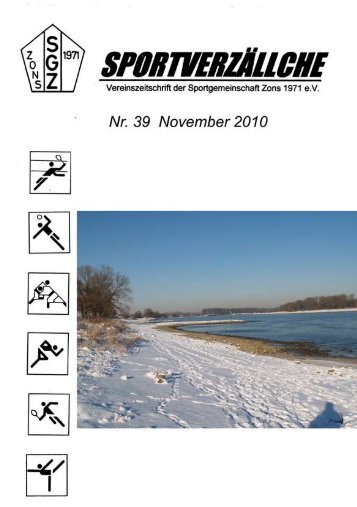 Leichtathletikabteilung - SG ZONS