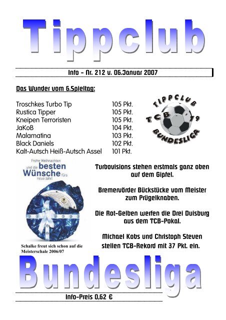 Tippclub - TC Bundesliga