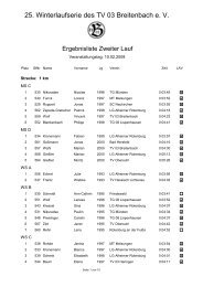 Ergebnisliste-Zweiter-Lauf.pdf - TV 03 Breitenbach eV