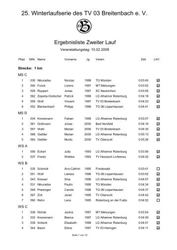 Ergebnisliste-Zweiter-Lauf.pdf - TV 03 Breitenbach eV