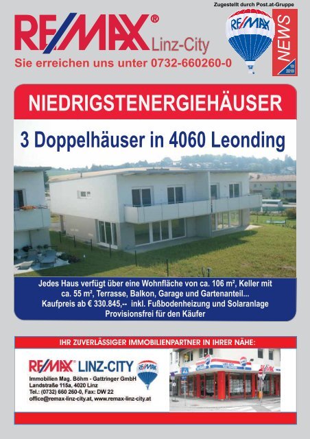 Tel. +43-732-660 260-0 www.remax-linz-city.at