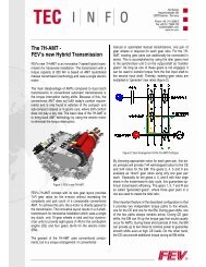 The 7H-AMT - FEV's new Hybrid Transmission