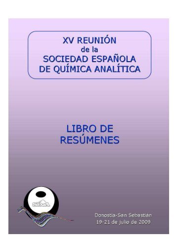 Libro de resúmenes - Universidad del País Vasco