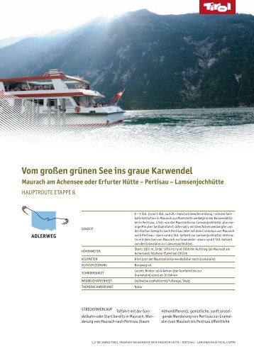 Vom großen grünen See ins graue Karwendel (application - Tirol