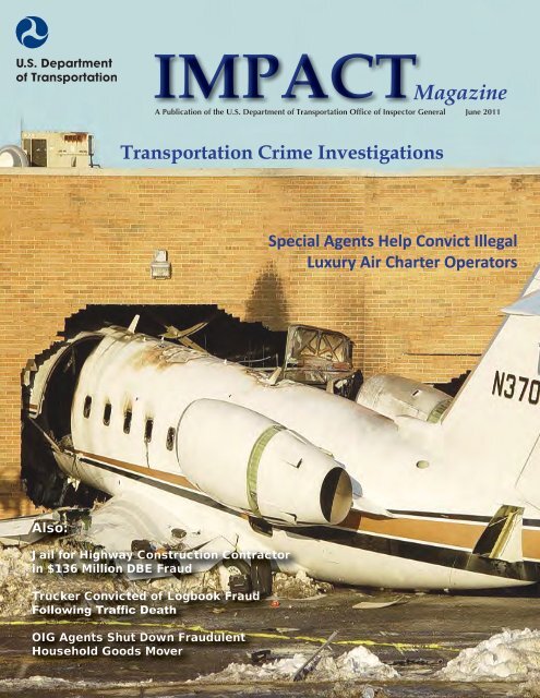 Impact Magazine June 2011 - Office of Inspector General - U.S. ...