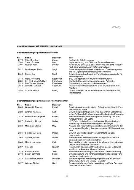 Wer sich die „Fachschaftler“ als Streber vorstellt - Elektrotechnik ...