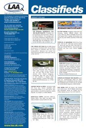 aircraft for sale - the Light Aircraft Association