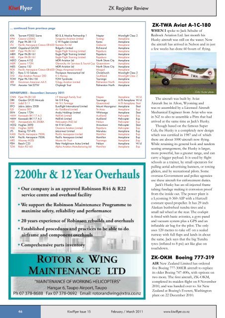 Download Issue 15 complete - KiwiFlyer