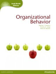 Organizational Behavior - Pearson Middle East AWE