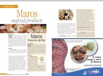 Productos del Mar - Seafood Today