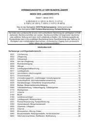 Index des Landesrechts - RIS