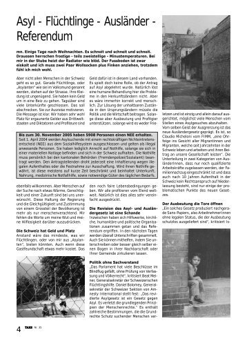Milna Nicolay - TAXI Magazin .:. Soziales und Kultur