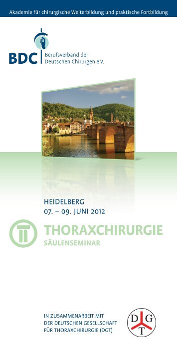 Thoraxchirurgie - Thoraxklinik Heidelberg