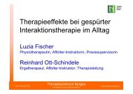 Luzia Fischer / Reinhard Ott-Schindele - Therapiezentrum Burgau