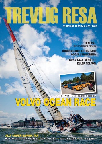 VOLVO OCEAN RACE - Taxi 020 AB