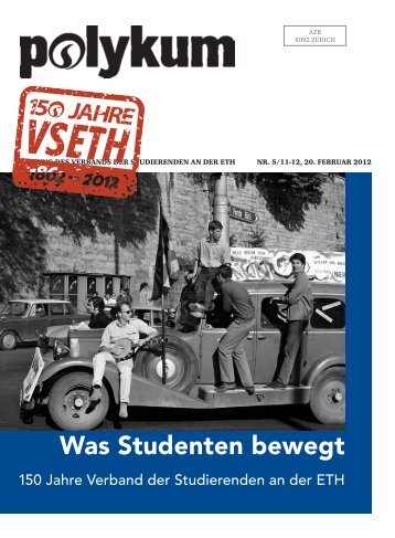 Zeitung des Verbands der studierenden an der etH nr. 5/11-12, 20 ...