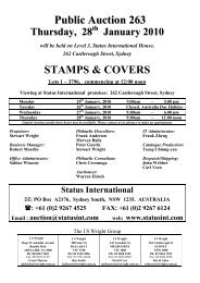 Public Auction 263 - Status International