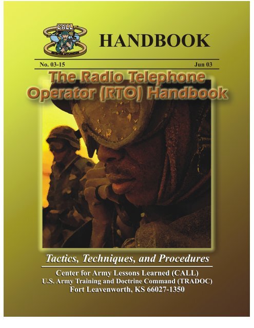 RTO Handbook.vp - GlobalSecurity.org