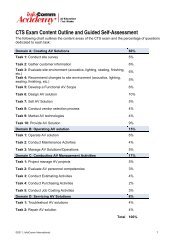 CTS Exam Sample Questions - InfoComm