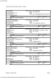 List & Label Report - Der PARITÄTISCHE Bundesfreiwilligendienst ...