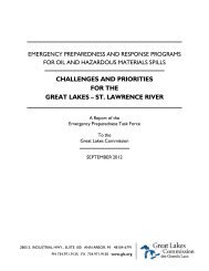 Report of the Emergency Preparedness Task Force - Great Lakes ...