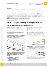 Linear Project GmbH: Konzentration auf Linienbaustellen mit TILOS