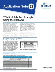 Application Note 53 TDMA Mobile Test Example Using ... - EHS GmbH