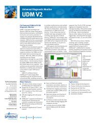 Universal Diagnostic Monitor (UDM V2)