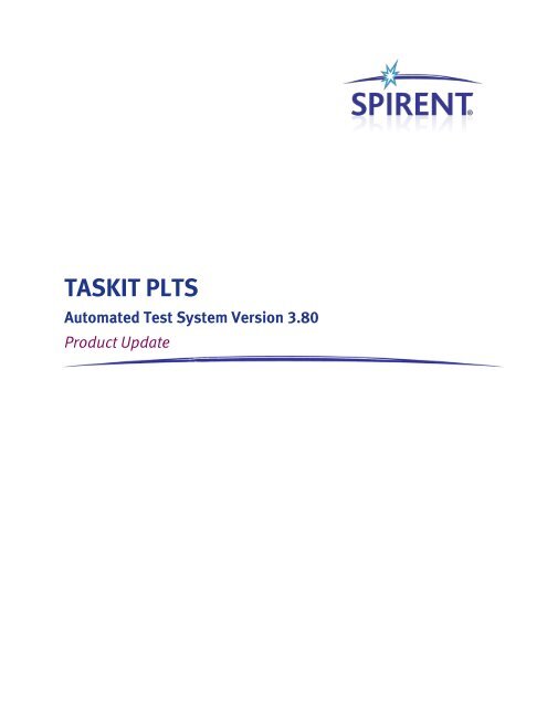 2. Applicability - Spirent Knowledge Base - Spirent Communications