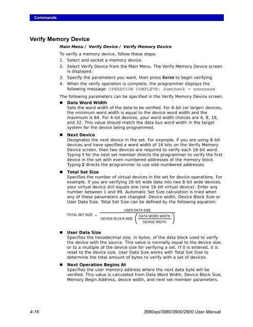 3980xpi Users Manual - Data I/O Corporation