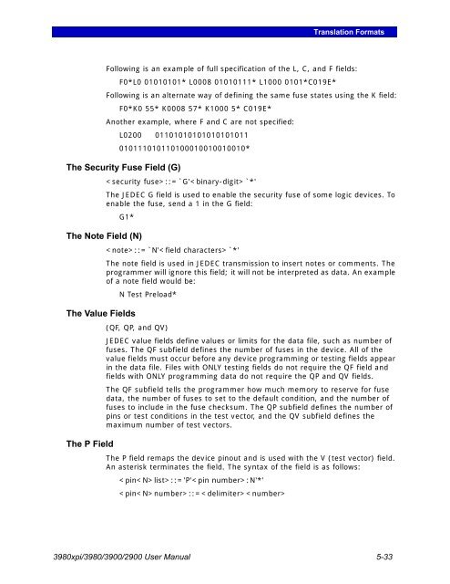 3980xpi Users Manual - Data I/O Corporation