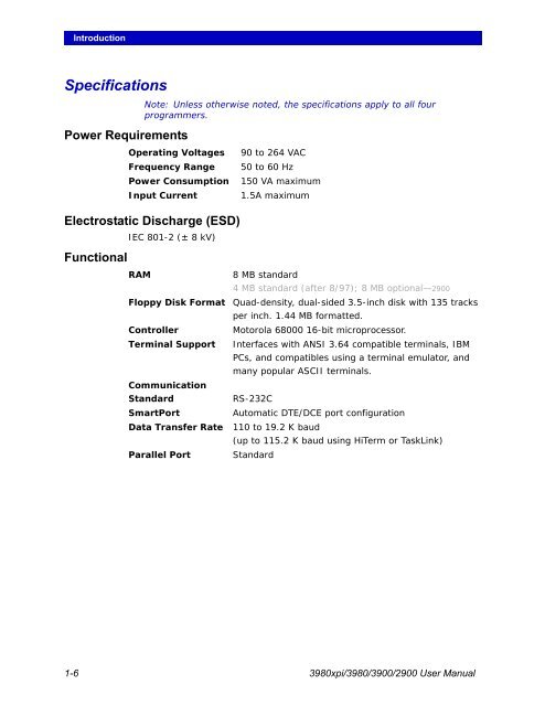 3980xpi Users Manual - Data I/O Corporation