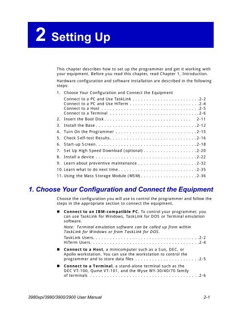 3980xpi Users Manual - Data I/O Corporation