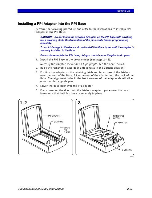 3980xpi Users Manual - Data I/O Corporation