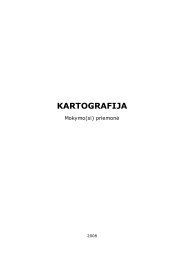 KARTOGRAFIJA. Mokymo(si) priemonė.