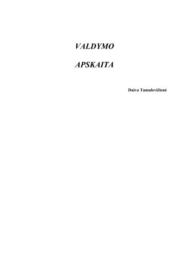 Valdymo Apskaita.pdf - Tax.lt