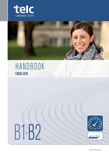 Download Handbook (PDF, 1,6 MB) - telc GmbH