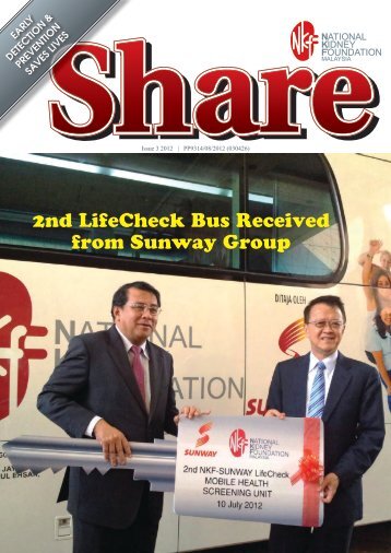 2nd LifeCheck Bus Received from Sunway Group - NKF