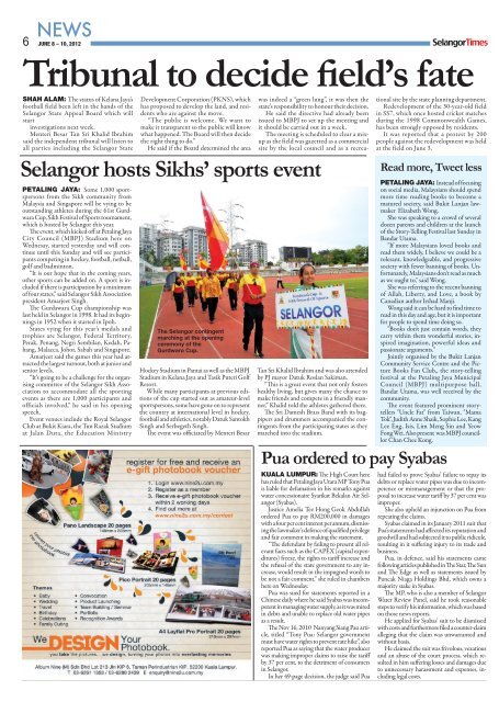 p 12 – 13 - Selangor Times