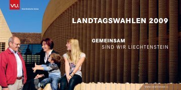 PDF 2.2 MB - GEMEINSAM sind wir Liechtenstein - Vaterländische ...