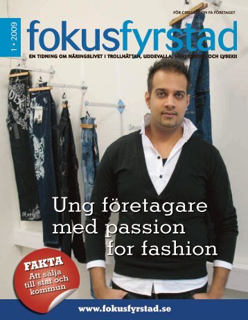 Ung företagare med passion for fashion - Fokus Väst