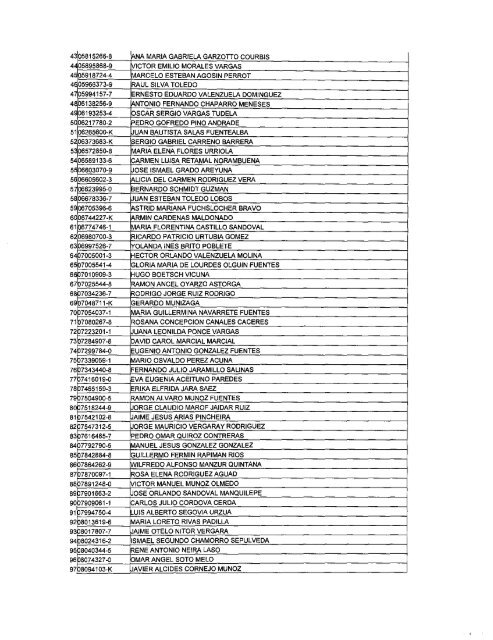 Resolución Proveedores Inscritos Julio 2006 - ChileProveedores