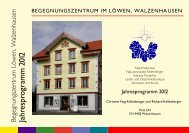 Jahresprogramm 2012 - Im Löwen