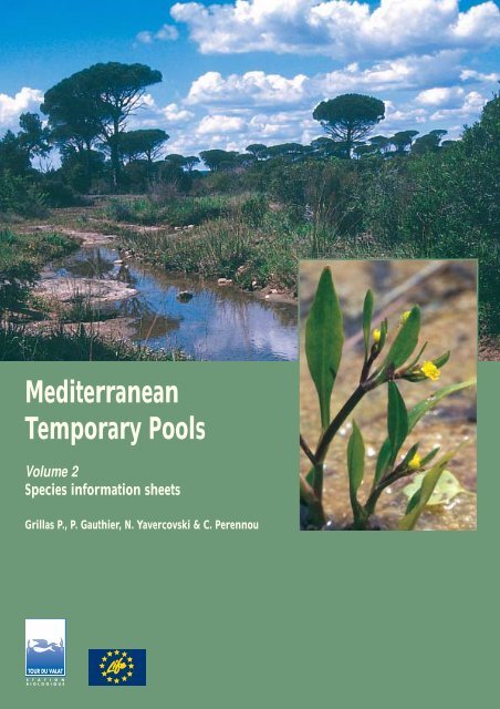Mediterranean Temporary Pools Volume 2 ... - Desde el Sekano
