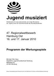 2010 Ost - Jugend musiziert: Jugend musiziert